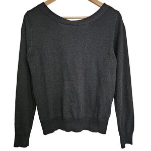 Suncoo sparkly v-back sweater‎